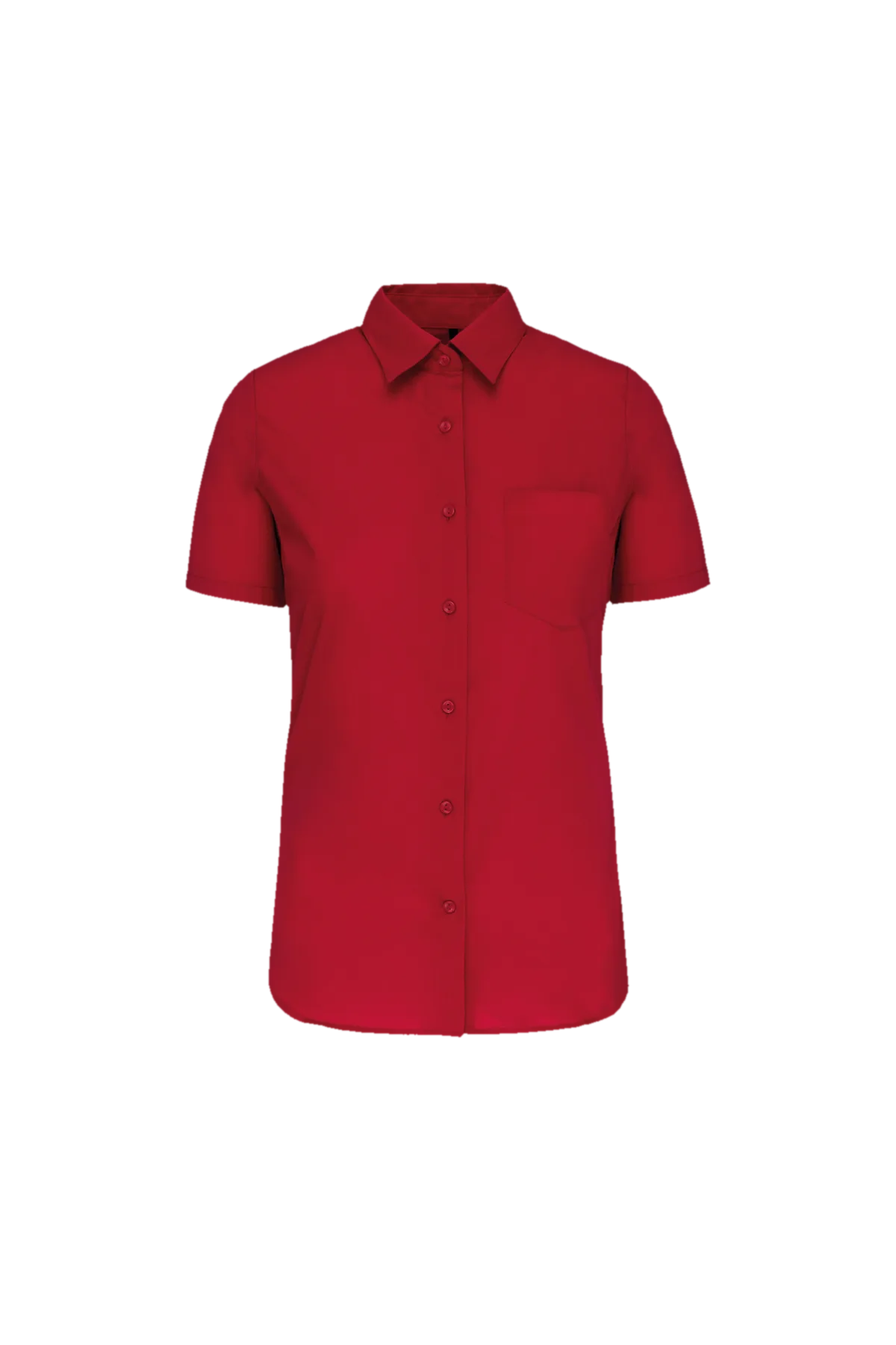 Kariban K544 - Chemise popeline manches courtes femme