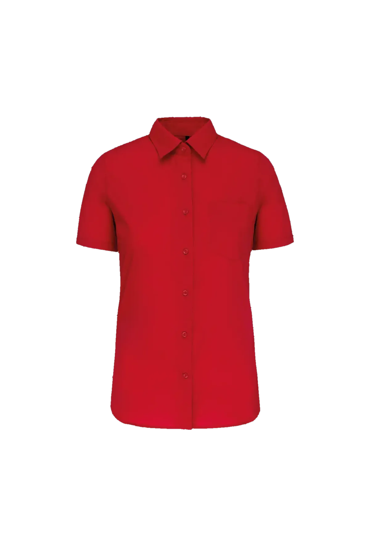 Kariban K548 - Chemise popeline polycoton manches courtes entretien facile