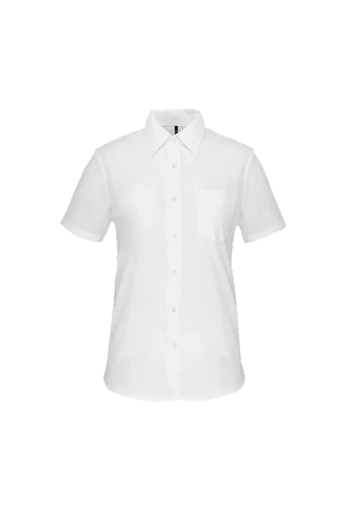 Kariban K548 - Chemise popeline polycoton manches courtes entretien facile
