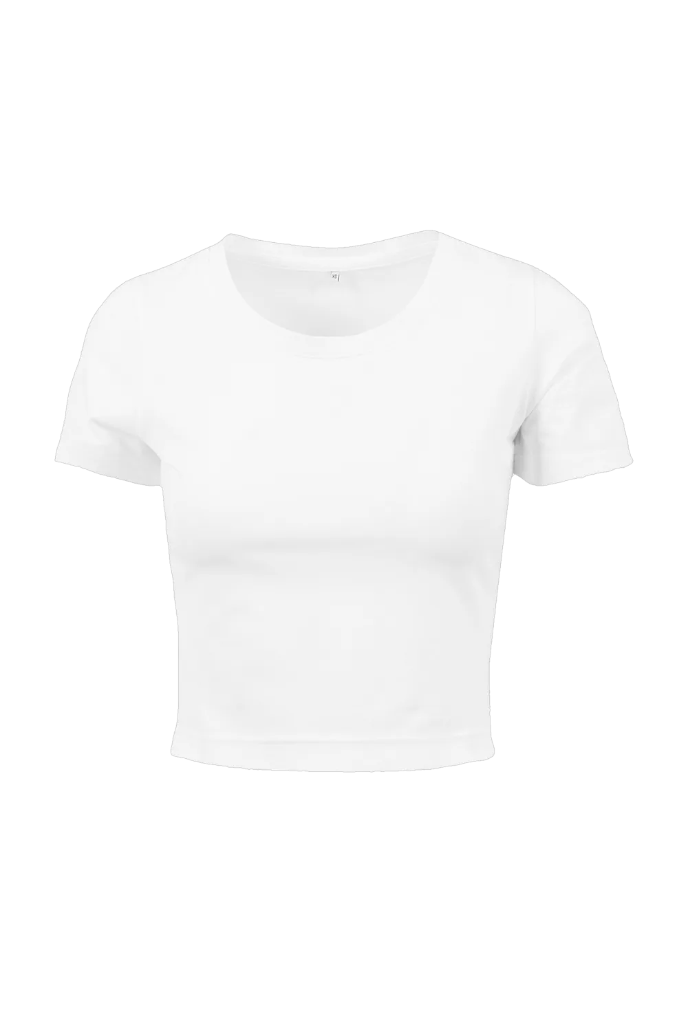 Build Your Brand Ladies Cropped Tee