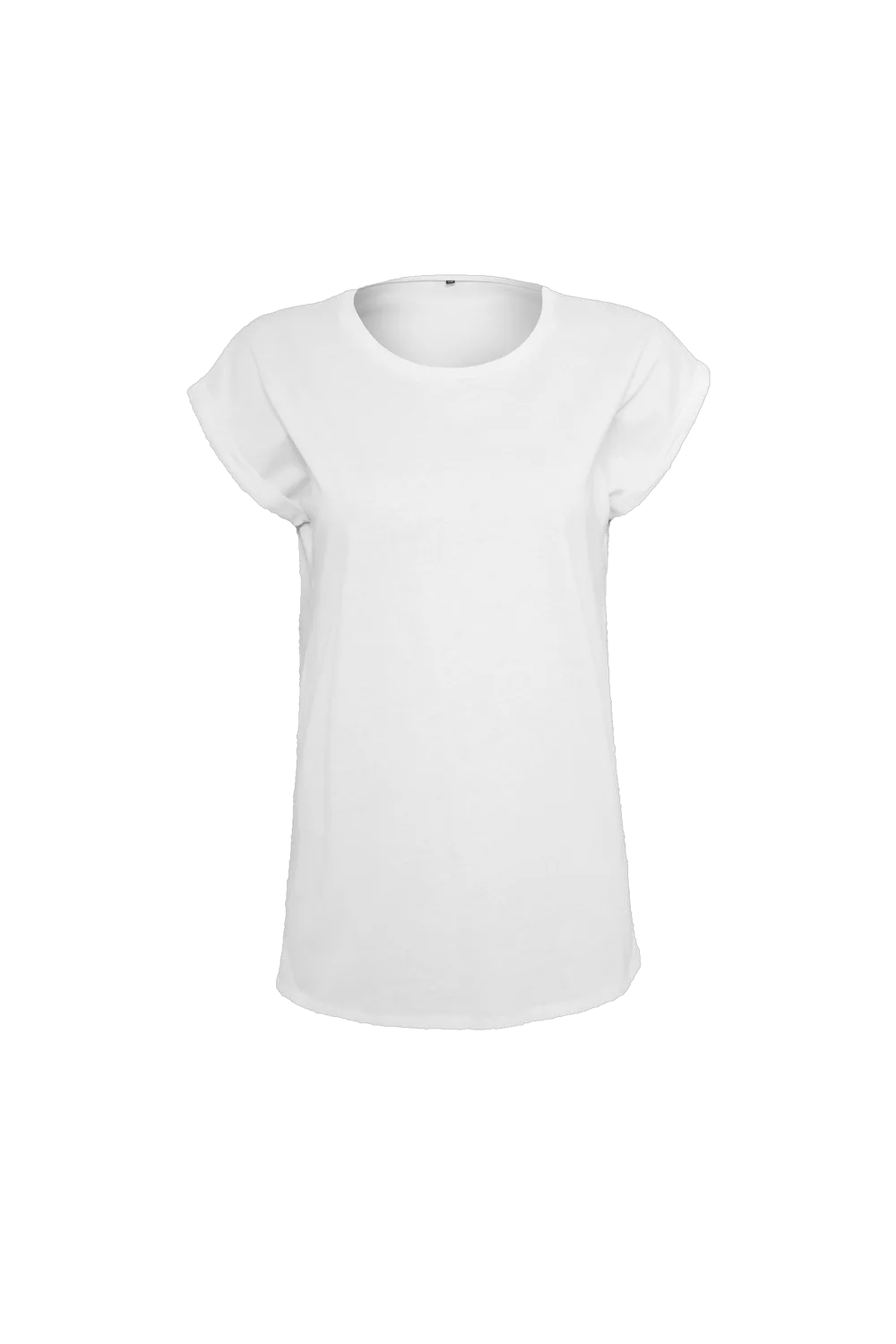 Build Your Brand Ladies Extended Shoulder Tee