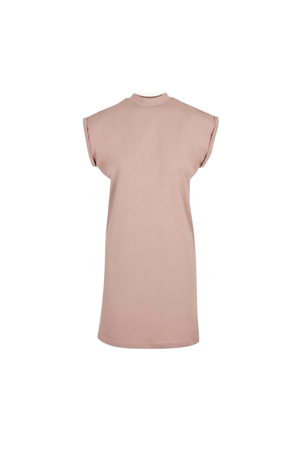 Build Your Brand Ladies Turtle Extended Shoulder Dress