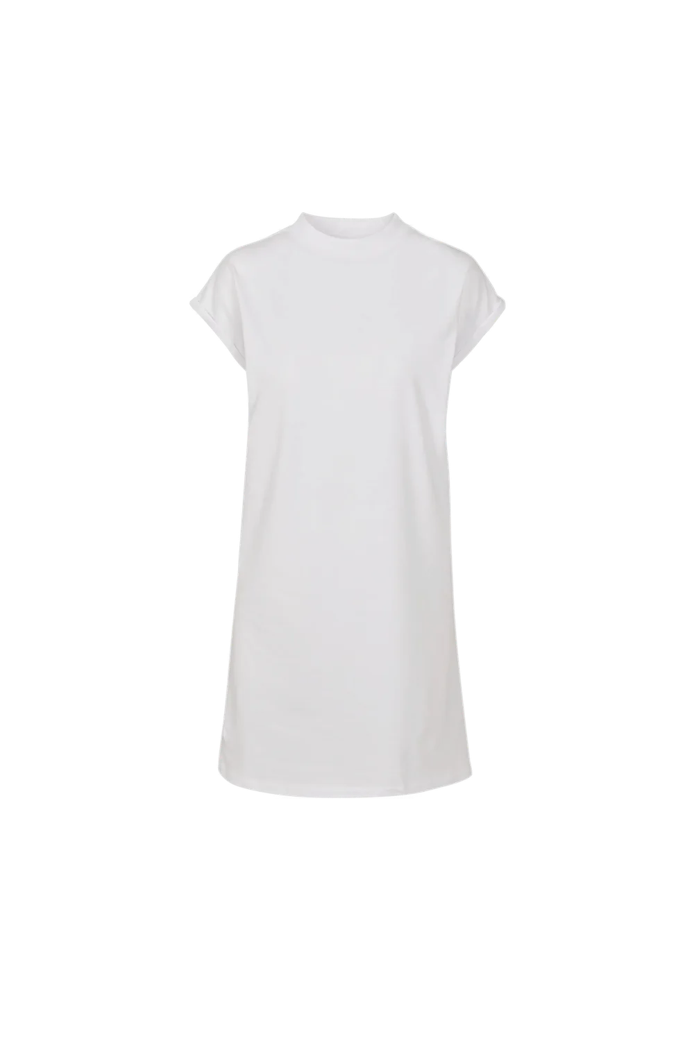 Build Your Brand Ladies Turtle Extended Shoulder Dress