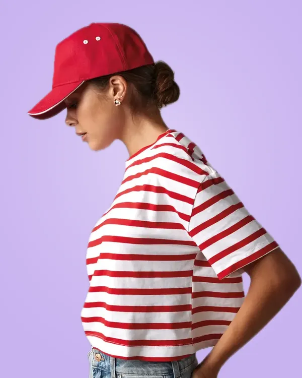 Beechfield B15C - Casquette 5 panneaux visière sandwich