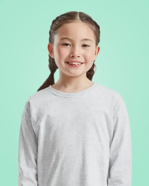 Fruit of the Loom Kids Valueweight Long Sleeve T