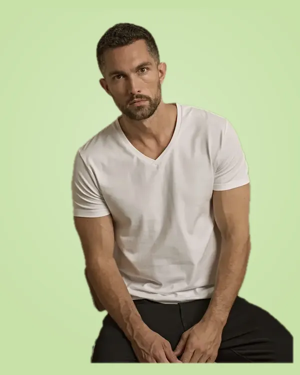 Tee Jays Mens Stretch V-Tee